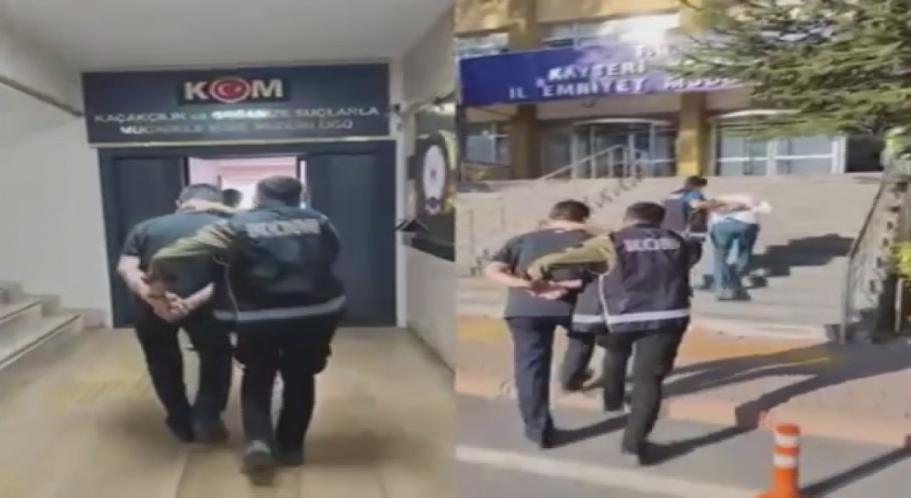 Kayseride silah kaçakçılarına operasyon: 5 gözaltı