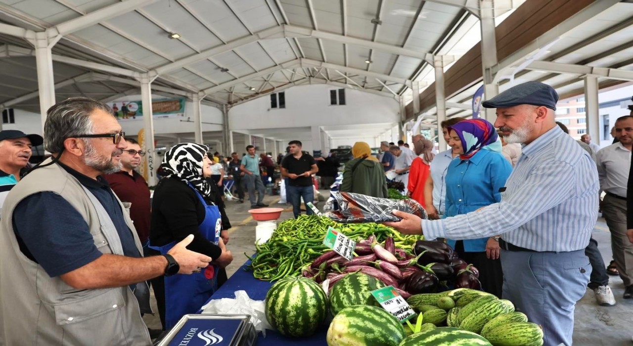 Kayseride tek, Türkiyeye örnek ‘Yüzde 100 Ekolojik Pazar 13. kez açılıyor