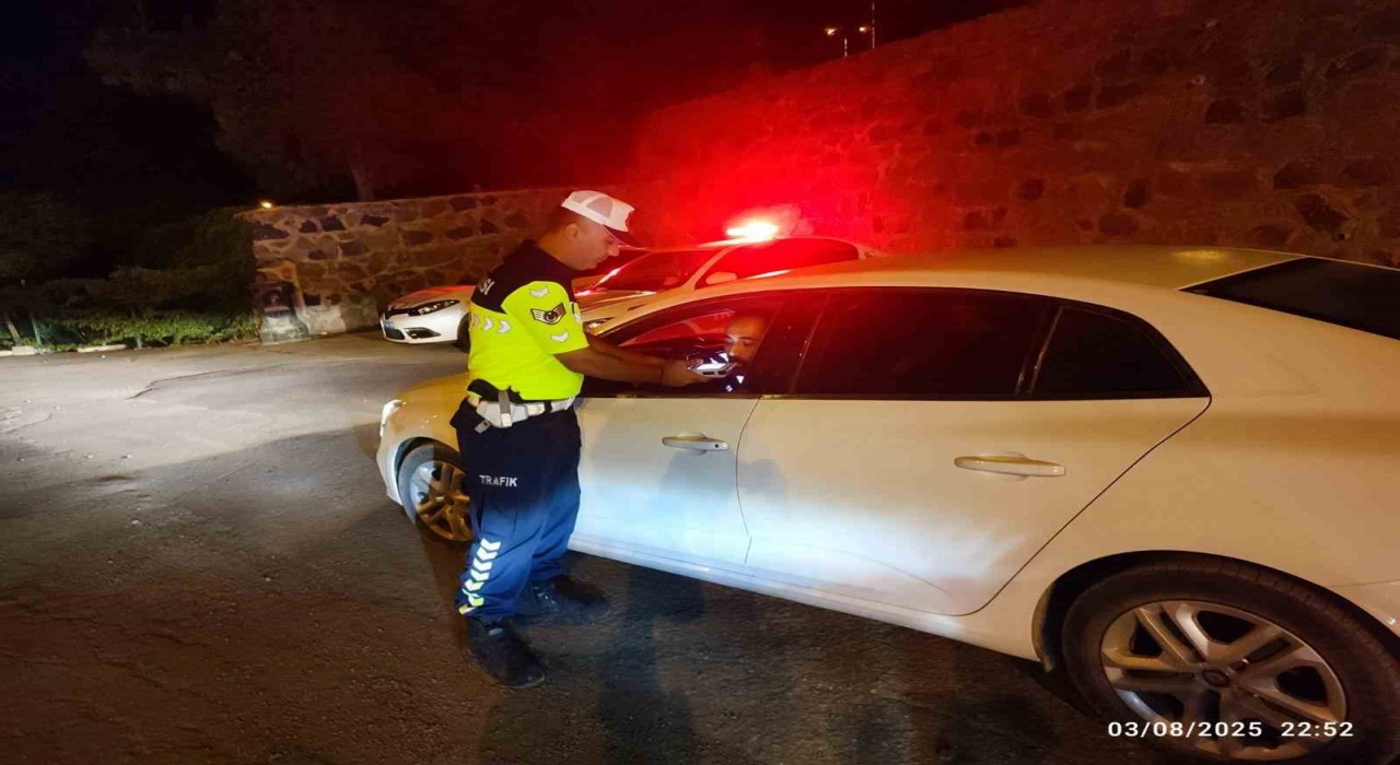 Kiliste jandarma ekiplerinden alkol denetimi