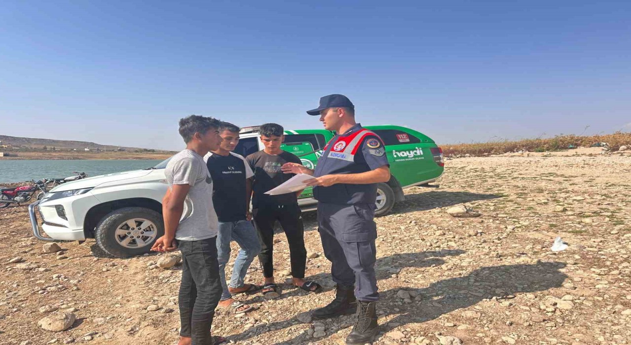 Kiliste Jandarmadan balıkçılara bilgilendirme