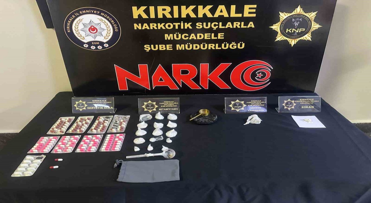 Kırıkkalede uyuşturucu operasyonu: 1 tutuklama