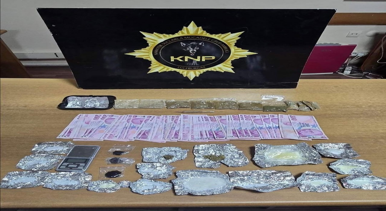 Kırklarelinde uyuşturucu operasyonu: 5 gözaltı