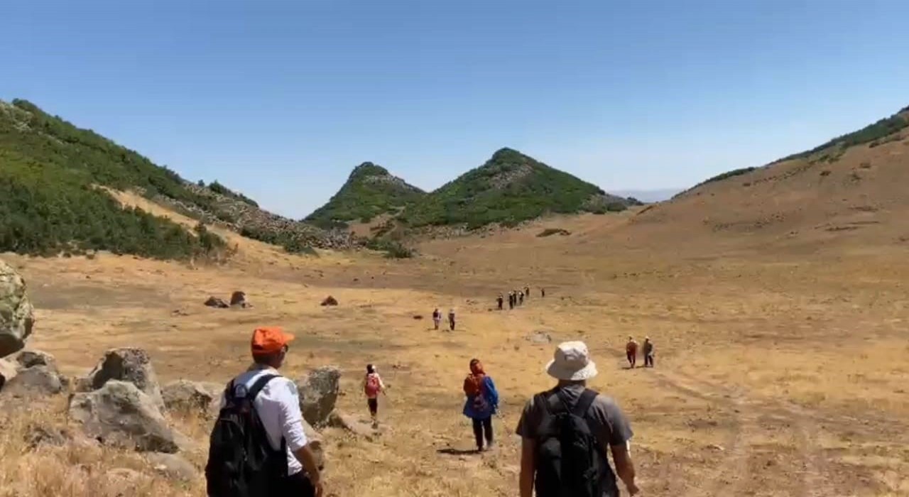 Kırkor Dağında doğa yürüyüşü
