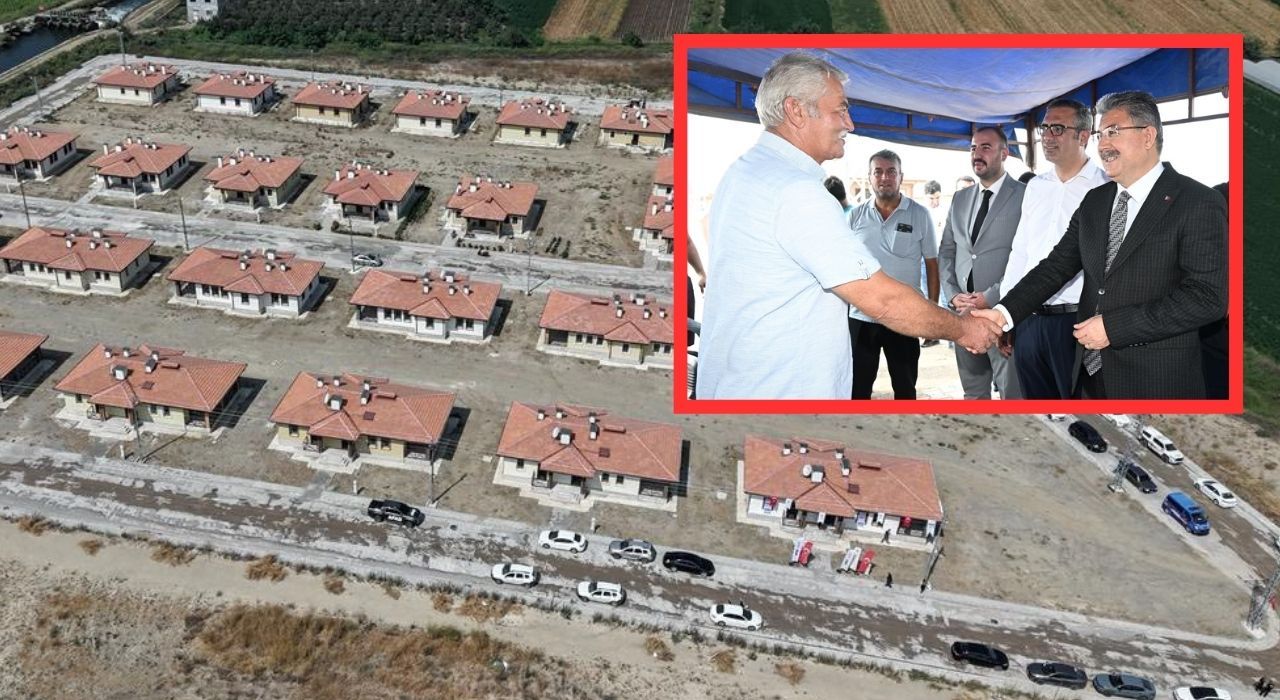 Kırmıtlı Köyünde 26 Deprem Konutu Hak Sahiplerine Teslim Edildi