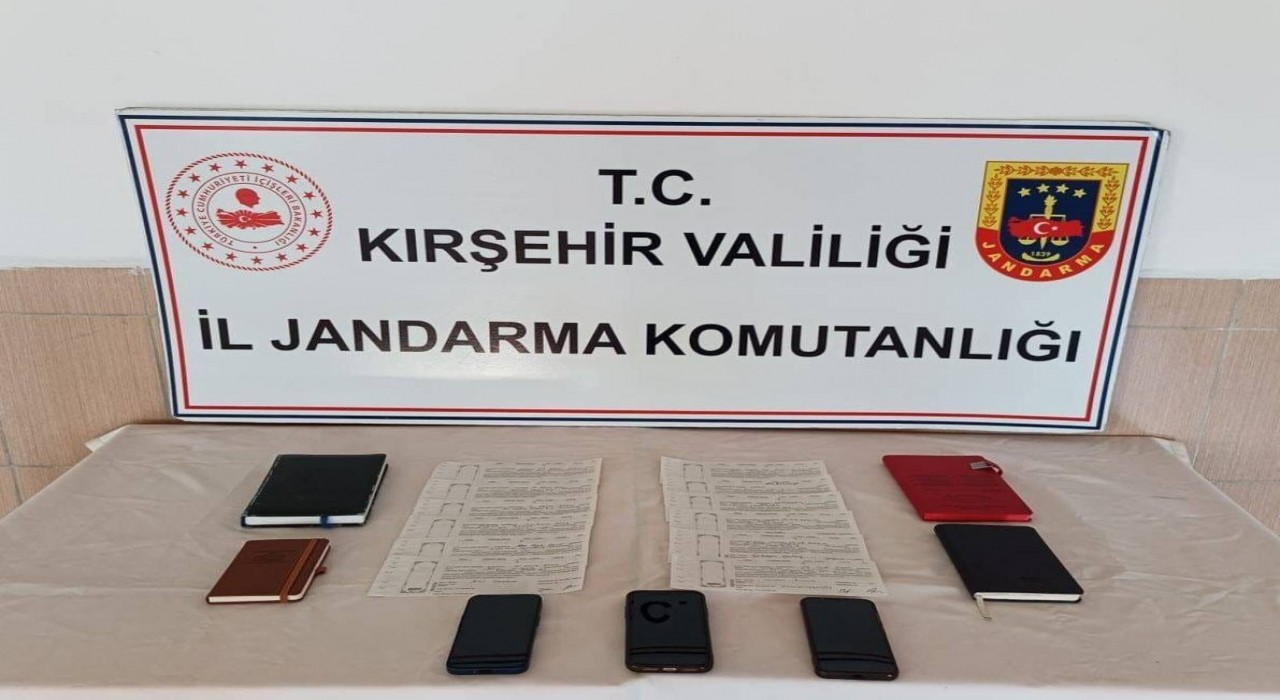 Kırşehirde tefecilik yapanlar yakalandı