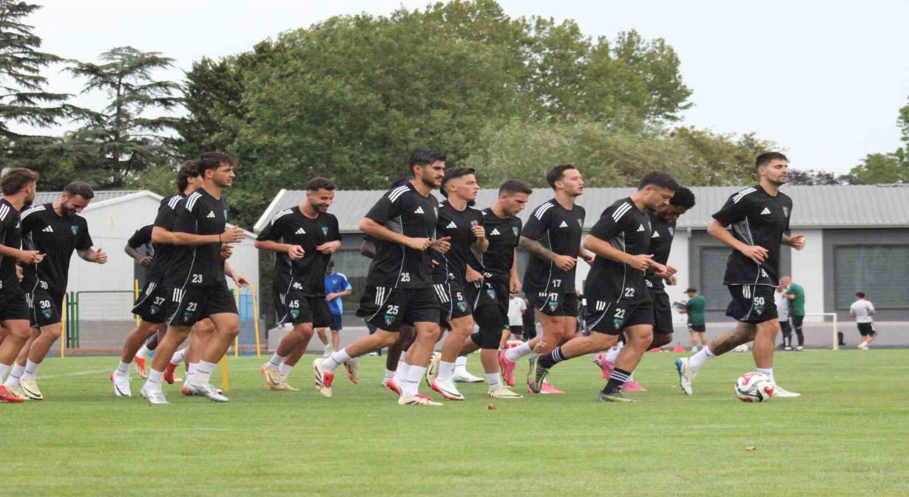 Kocaelispor, Trabzonspor hazırlıklarını sürdürüyor