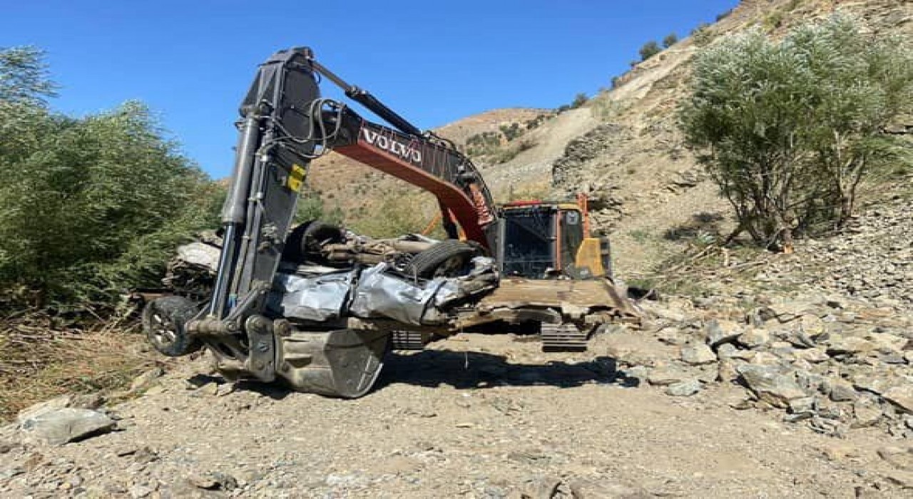 Kontrolden çıkan araç şarampole yuvarlandı: 1 yaralı