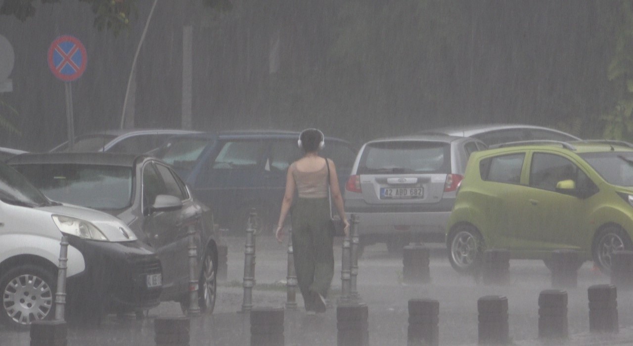 Konyada sağanak etkili oldu