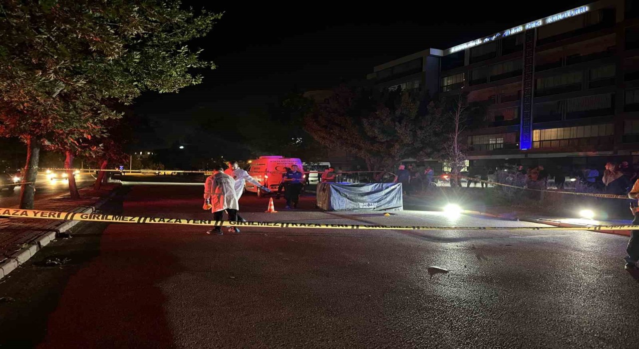 Konyada ticari araç yayaya çarptı: 1 ölü