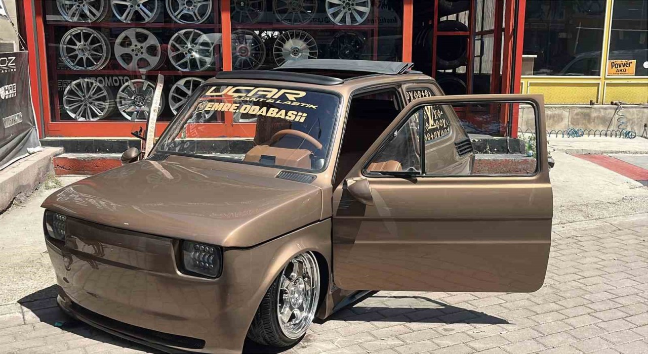 Konyalı sanayici Recep İvedikin meşhur arabasını baştan aşağı değiştirdi