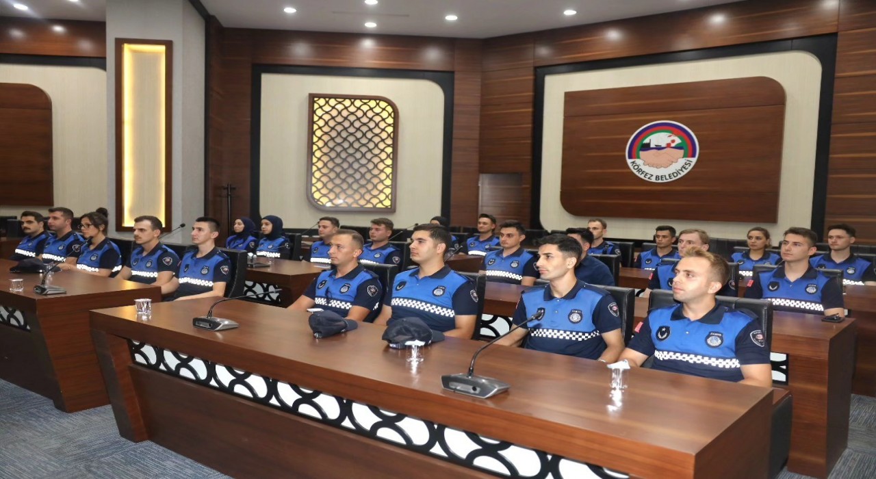 Körfezin yeni zabıtaları göreve başladı