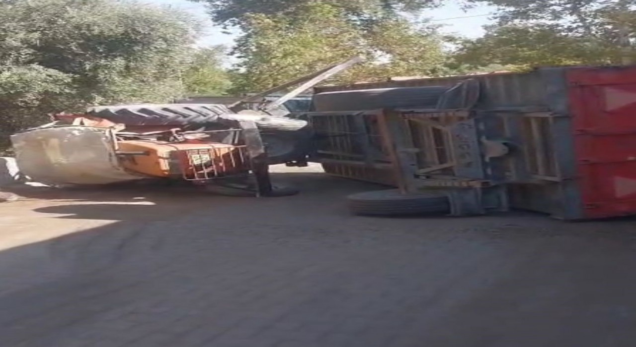 Kozandaki traktör kazasında 1 kişi yaralandı