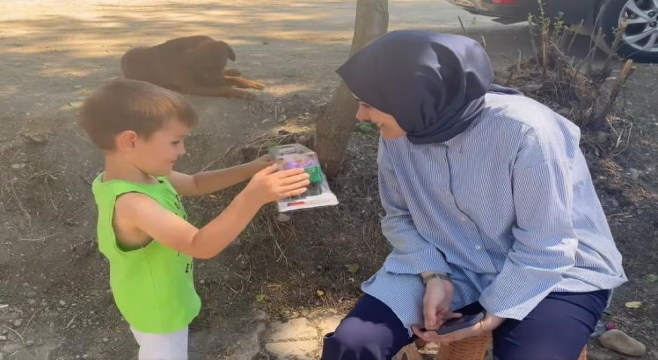 Küçük Egemenin oyun parkı hayali gerçek oldu