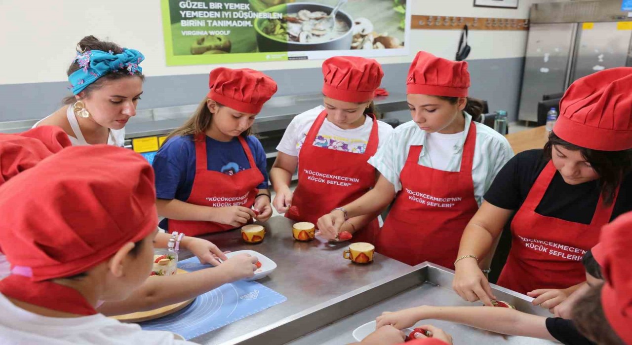 Küçükçekmecede birbirinden eğlenceli yaz atölyeleri