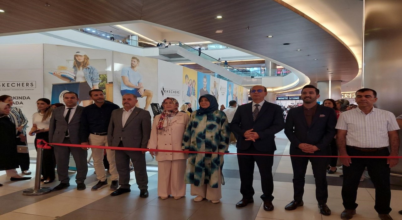 Kurs Merkezleri yıl sonu sergisi MalatyaPark AVMde açıldı