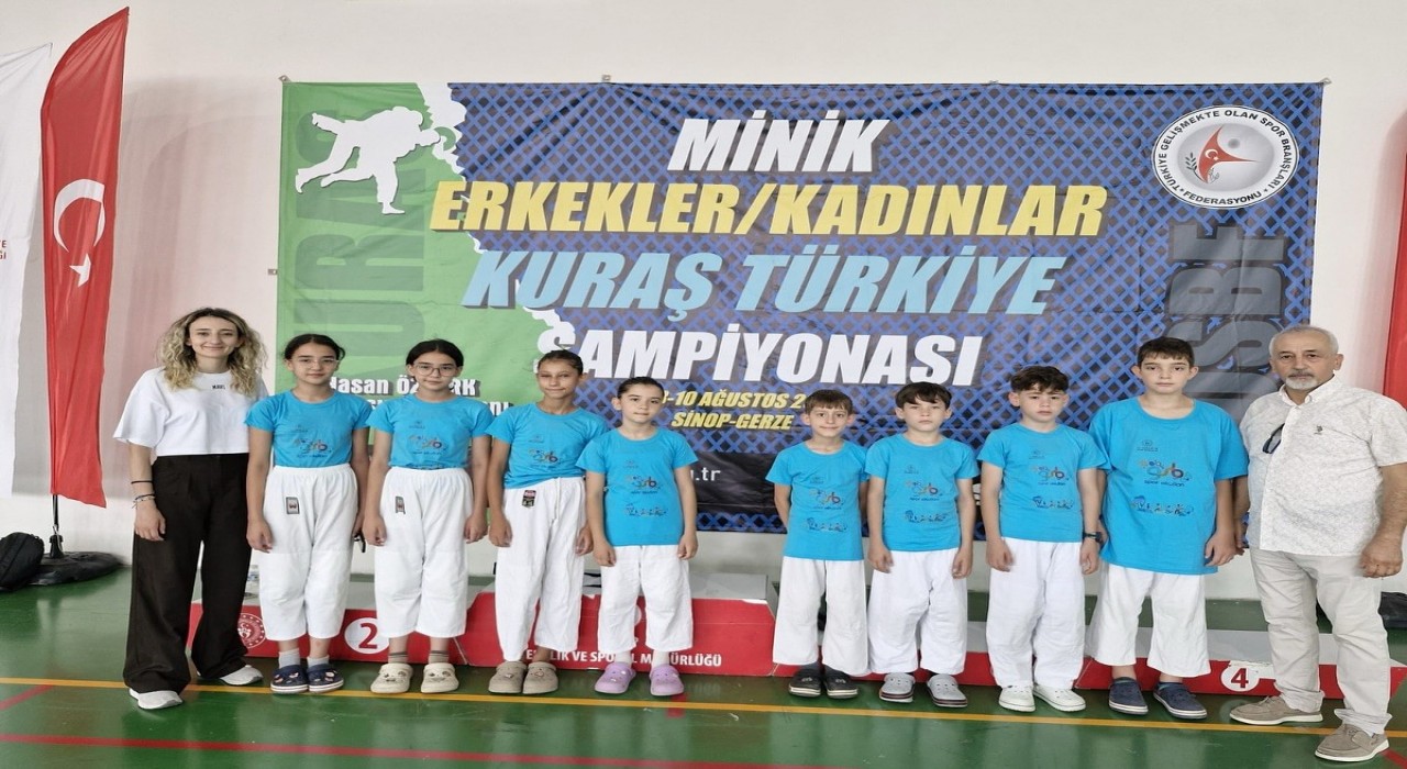 Kütahya Belediyesporlu sporculardan Türkiye Şampiyonasında başarı