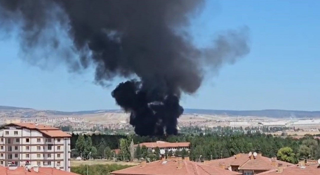Kütahya Hava Er Eğitim Tugay Komutanlığı yemekhanesinde yangın
