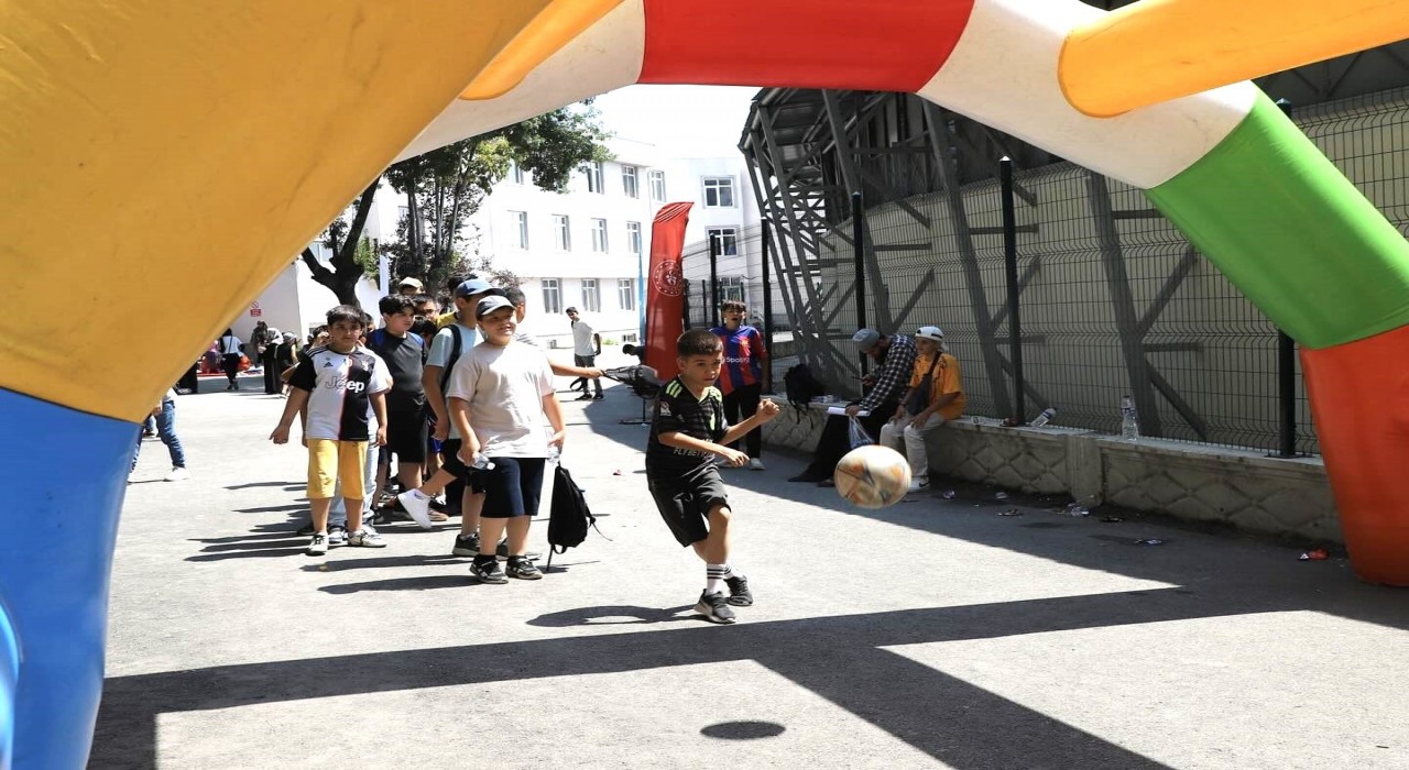 Kütahyada Kuran Kursu öğrencilerine yönelik Spor Her Yerde etkinliği