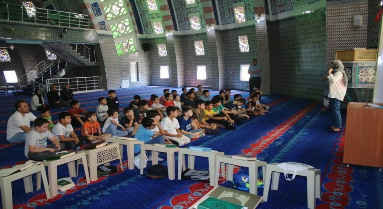 Kütahyada Yaz Kuran Kurslarında 112 Acil Çağrı farkındalığı