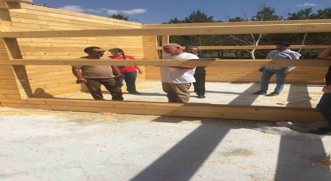 Kütük Ev Çıldır Gölünün çehresini değiştirecek