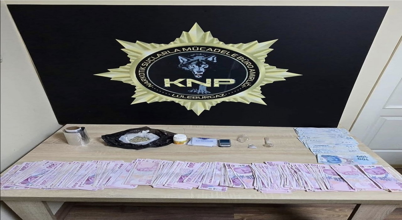 Lüleburgazda uyuşturucu operasyonu: 1 tutuklama