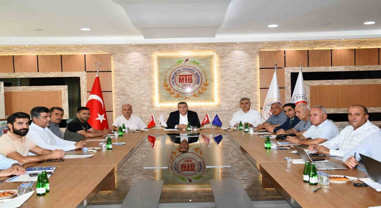 Malatyada kuru kayısı lisanslı deposu ve borsası için istişare toplantısı
