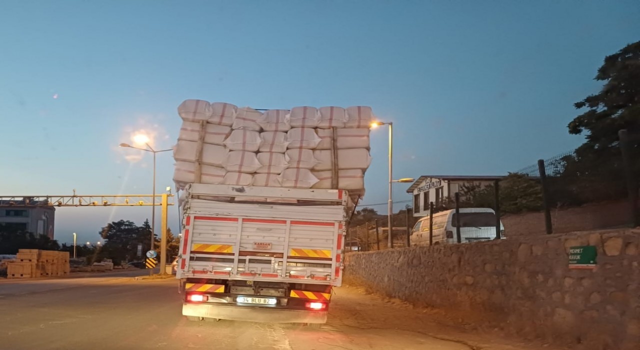 Malatyada tehlikeli yolculuk