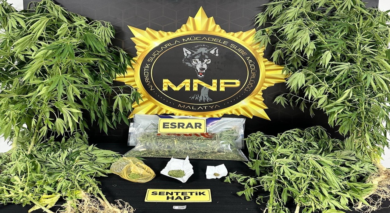 Malatyada uyuşturucu operasyonu