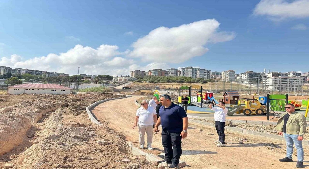 Malta Parkı ve çevresinde asfaltlama ile düzenleme çalışmaları sürüyor