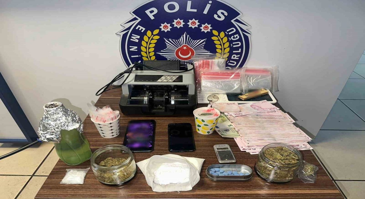 Maltepede düzenlenen operasyonda çok sayıda uyuşturucu madde ele geçirildi