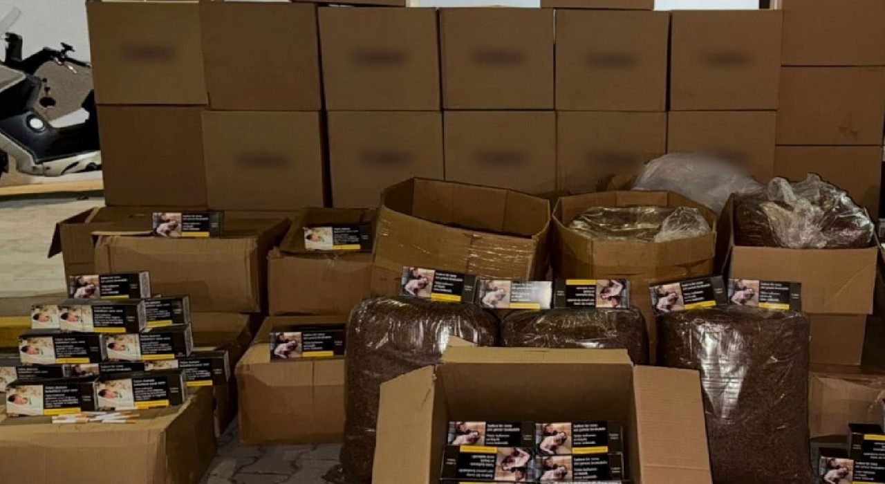 Maltepede kaçak sigara operasyonu: 314 bin makaron ele geçirildi