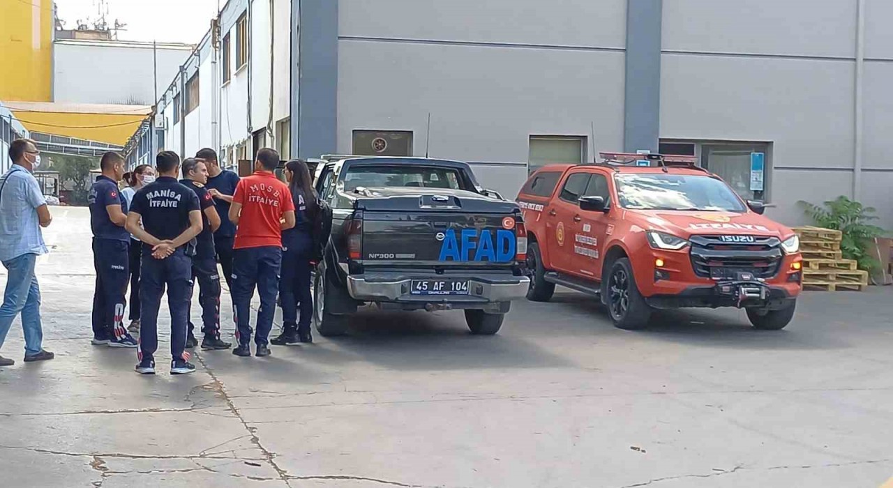 Manisada fabrikada kimyasal zehirlenmesi: 3 kişi yaralandı