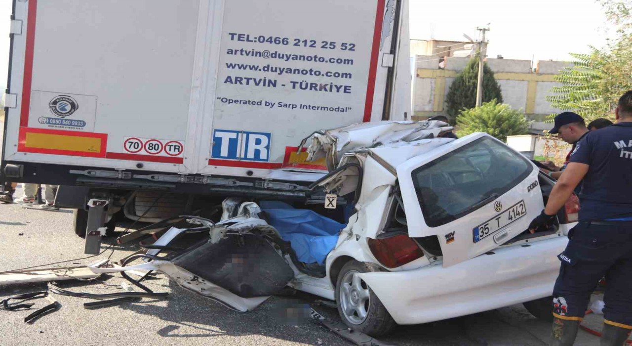 Manisada feci kaza: İki kuzen hayatını kaybetti