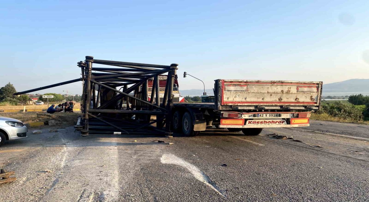 Manisada zincirleme kaza: 2 yaralı