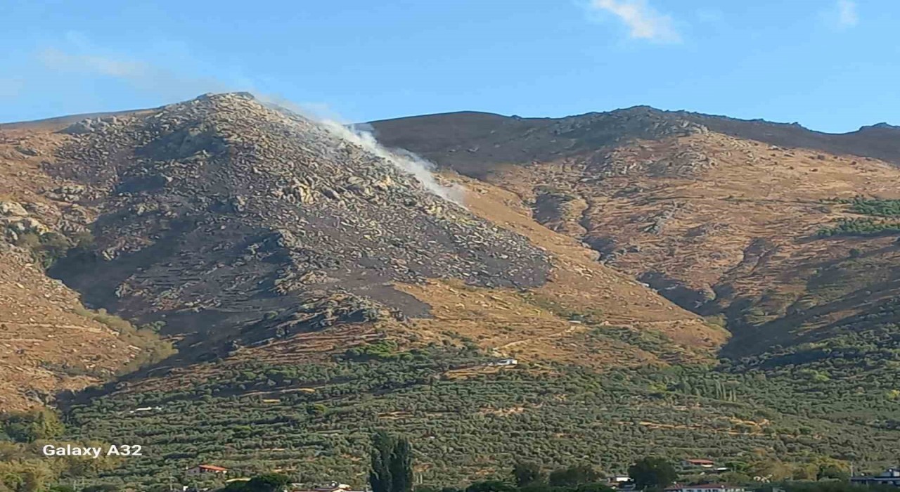 Marmara Adasındaki yangın kontrol altına alındı