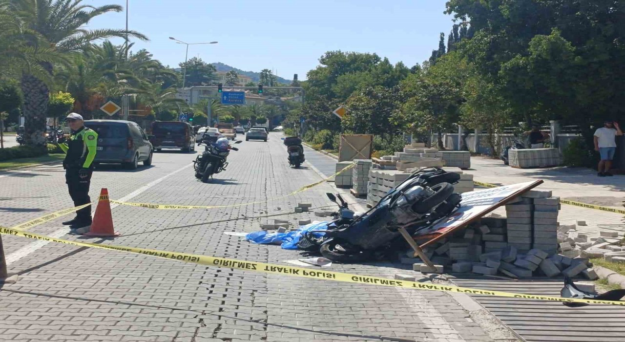 Marmariste Motosiklet can aldı