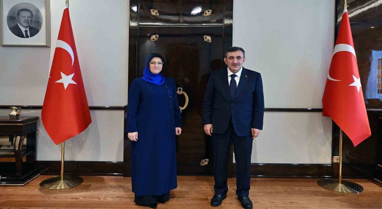 MCBÜ Rektörü Kibardan Cumhurbaşkanı Yardımcısı Yılmaza ziyaret