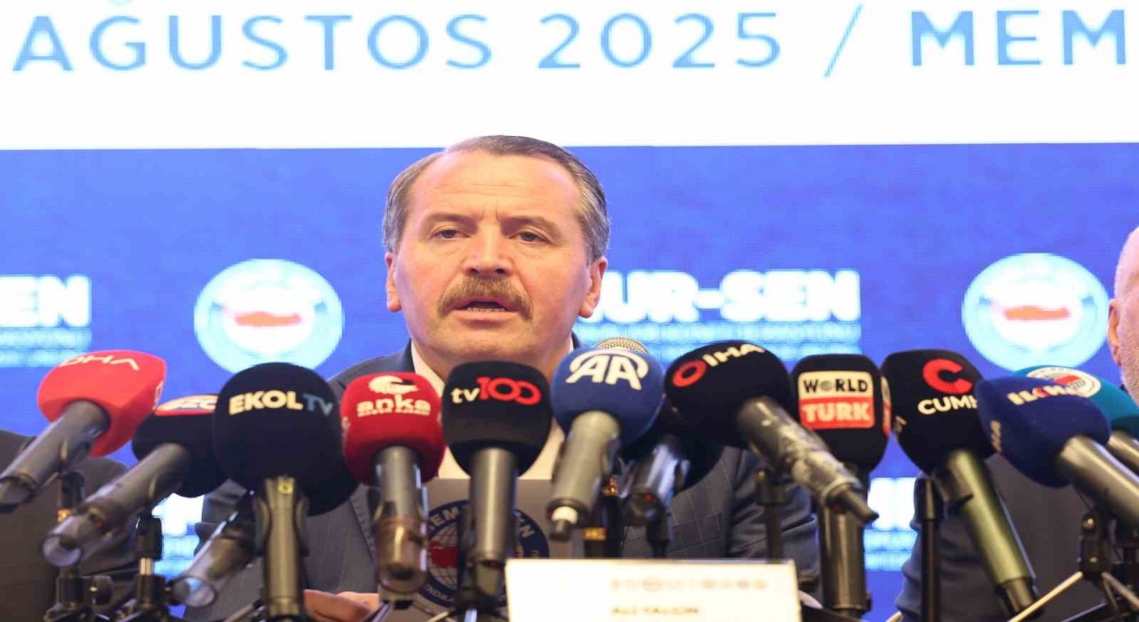 Memur-Sen Başkanı Yalçın: Hakem heyetine hükümetin başvurmasını tavsiye ederiz