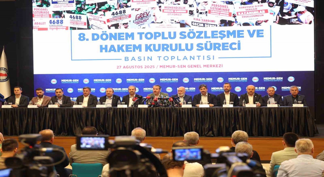 Memur-Sen Genel Başkanı Yalçın: Toplu sözleşme süreci bitmiş olsa bile mücadelemiz bitmeyecek