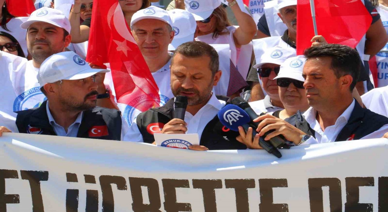 Memur-Senden Ankarada eylem