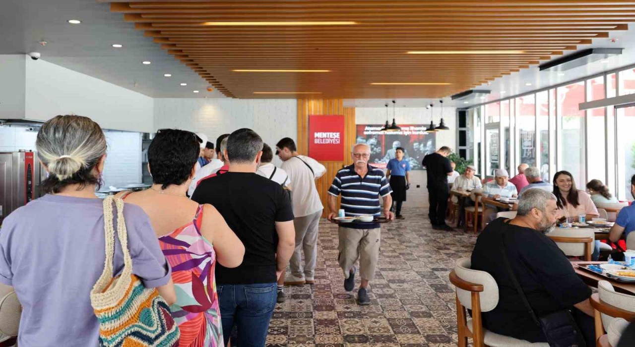 Menteşe Belediyesi Kent Lokantası vatandaşlardan büyük ilgi görüyor