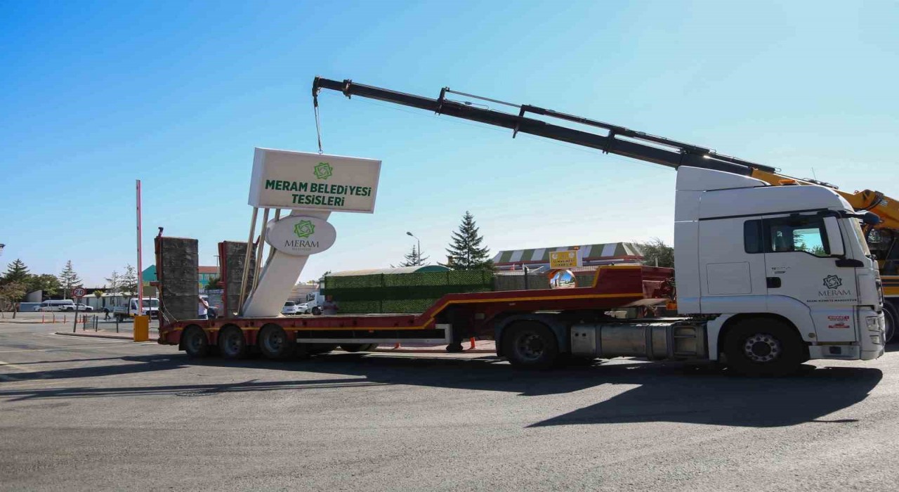 Meram Belediyesinden şehir estetiğine tam destek