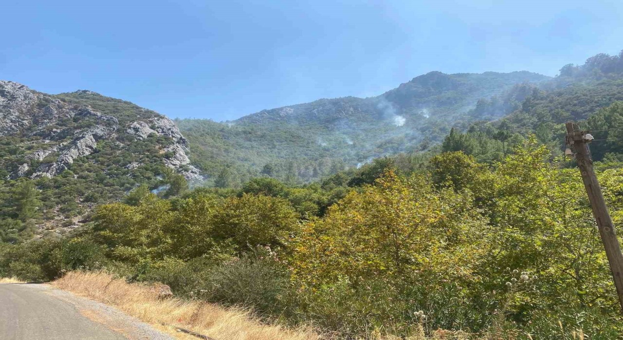 Mersin Anamurdaki orman yangını büyük ölçüde kontrol altına alındı