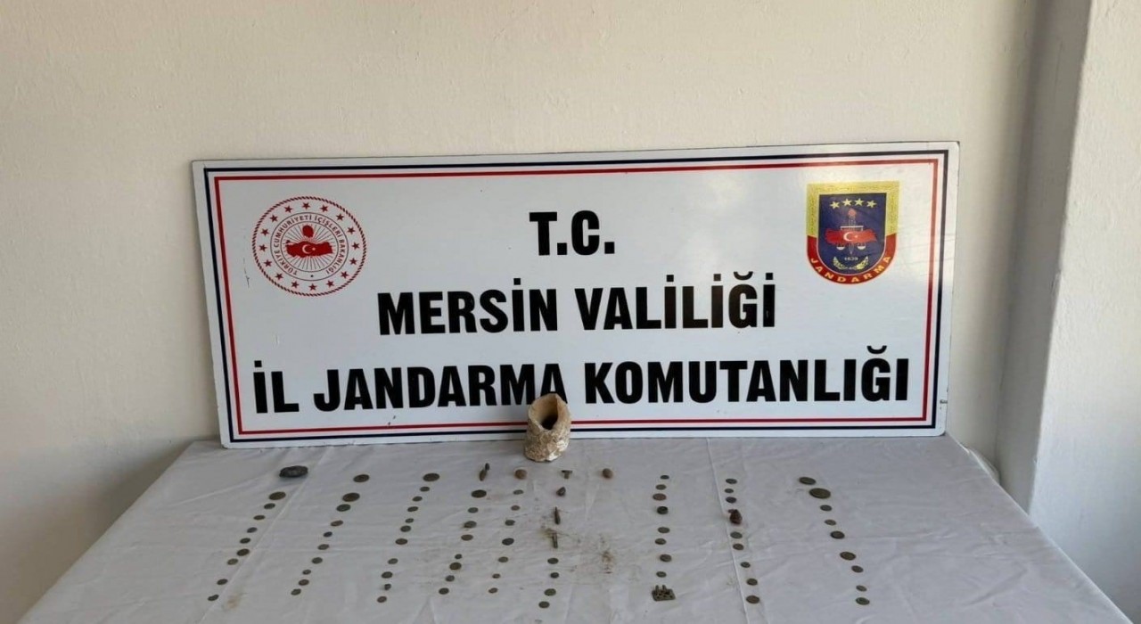 Mersinde tarihi eser operasyonu