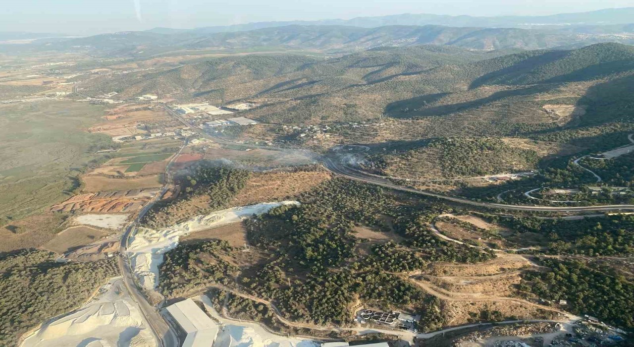 Milastaki yangın kontrol altına alındı