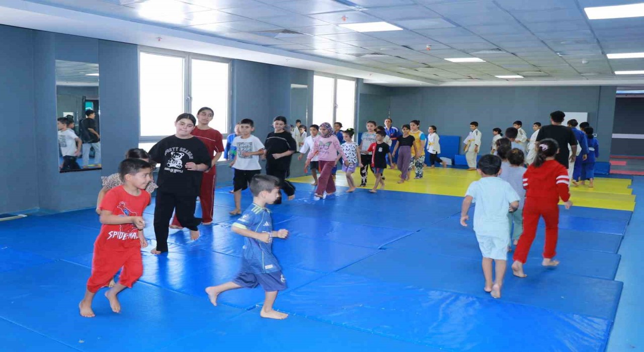 Minik judocular geleceğe hazırlanıyor