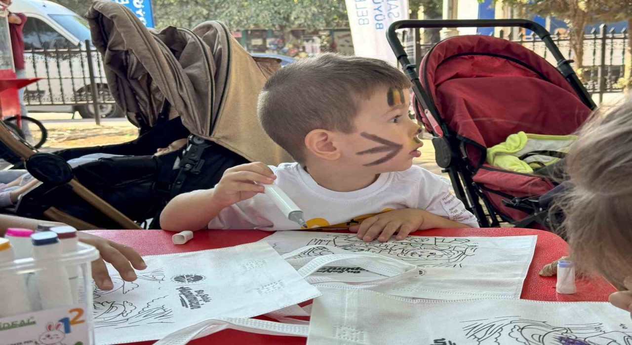 Miniklerin yüzü Gezgin Çocuk Atölyesi ile güldü