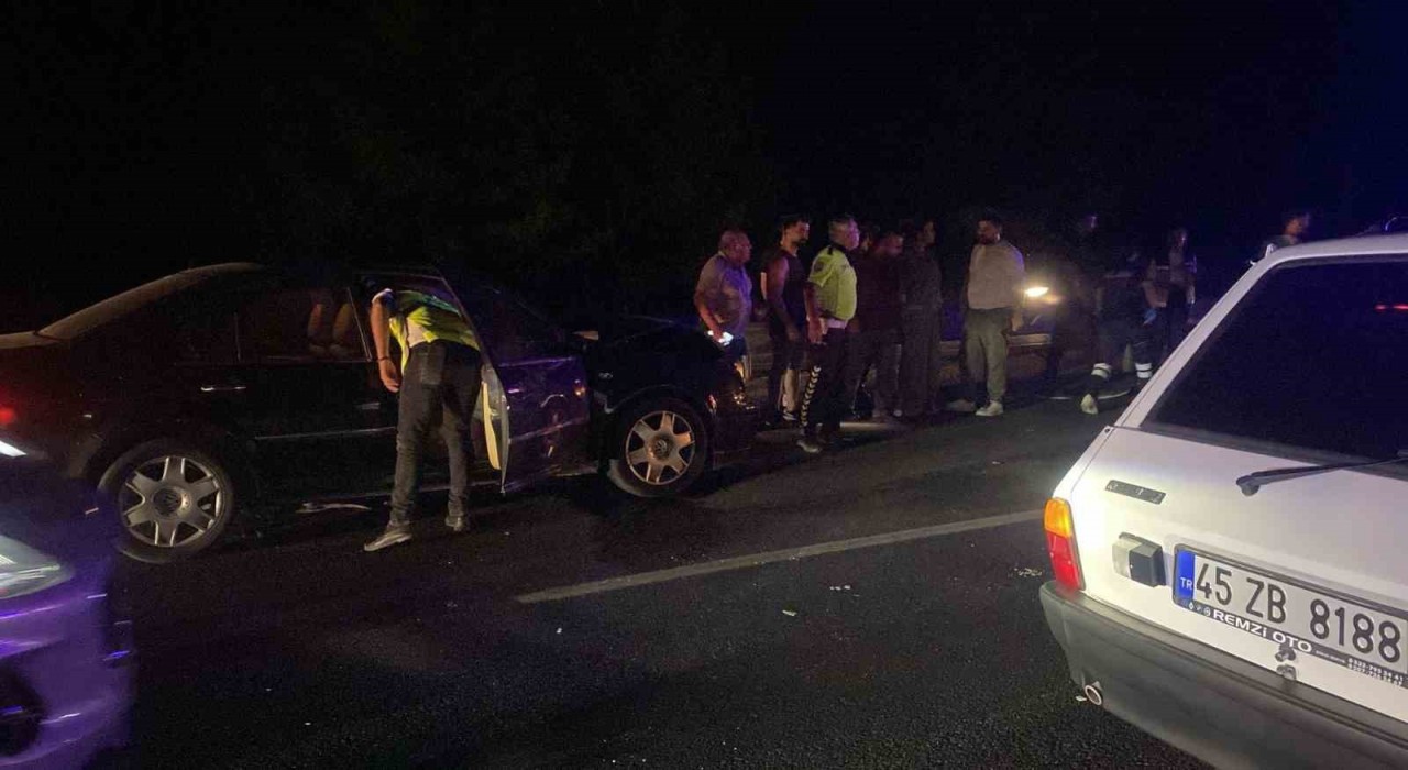 Muğlada 6 araç birbirine girdi