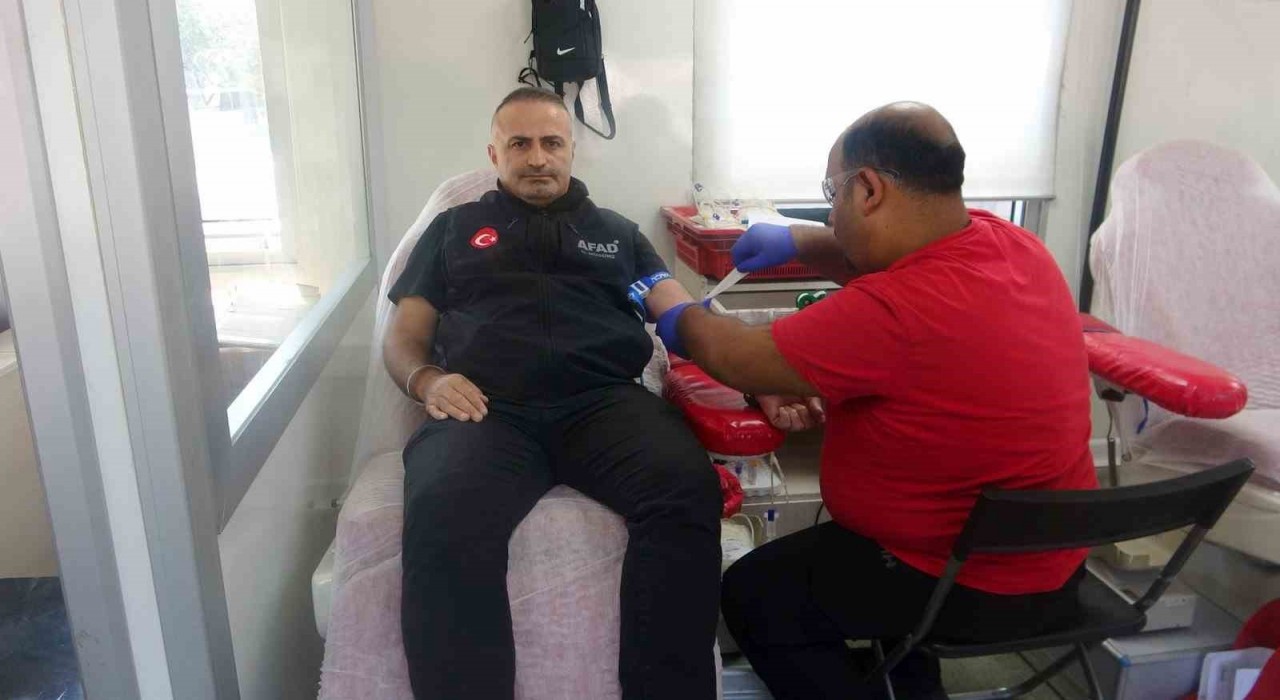 Muğlada Candan Bağlıyız kampanyasıyla kan bağışı etkinliği düzenlendi