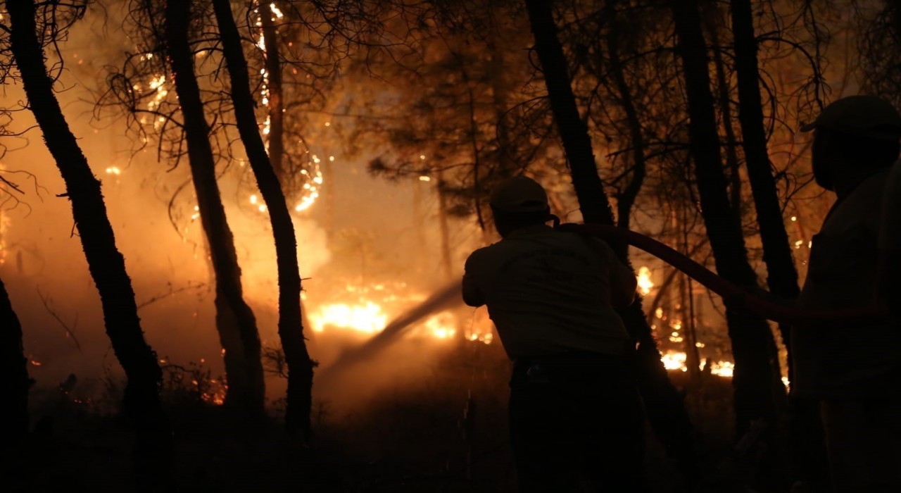 Muğlada orman yangını riskine karşı uyarı